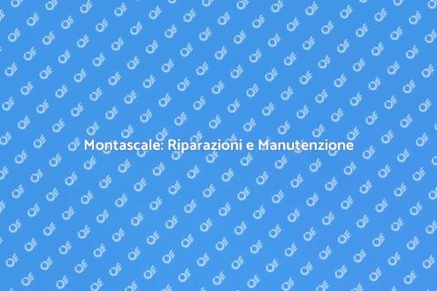 Riparare un Montascale: Guida Pratica