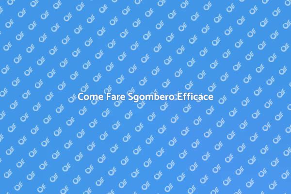 Sgombero: Guida alla Libertà degli Spazi