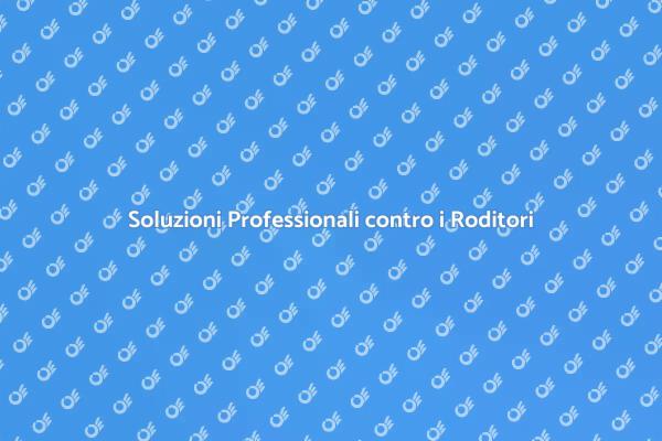 Combatti le Infestazioni di Roditori