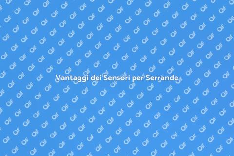 Sensori per Serrande Elettriche
