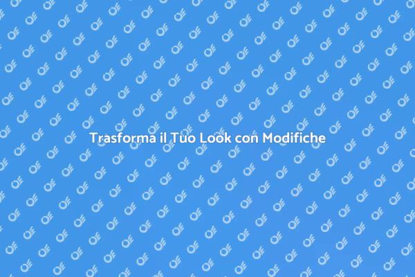 Rinnova il Tuo Abbigliamento Oggi