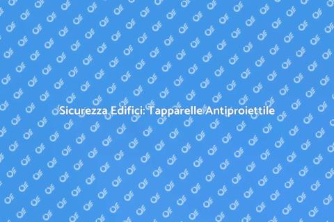 Tapparelle Antiproiettile: Sicurezza e Design