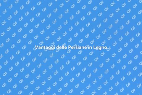 Persiane in Legno di Alta Qualità