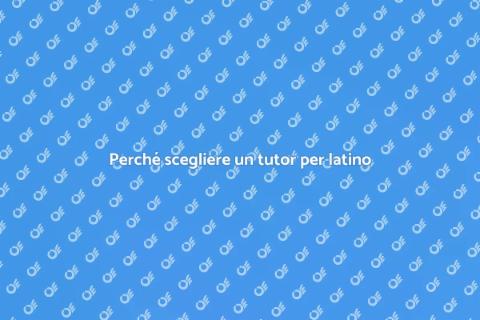 Tutor per Latino: il supporto ideale