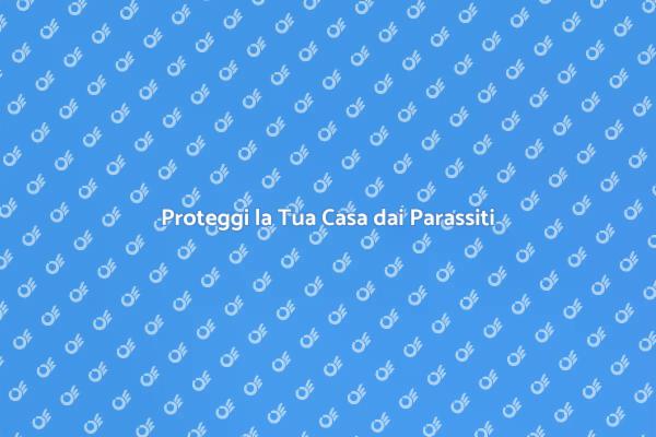Disinfestazione per una Casa Sana