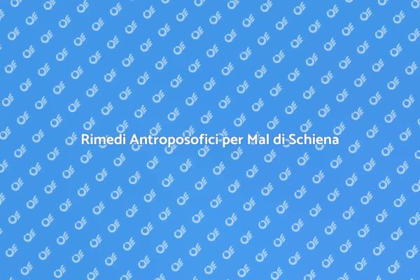 La Soluzione Antroposofica per il Dolore