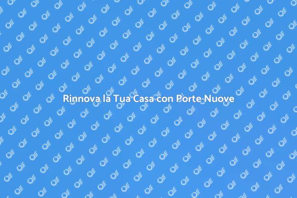 La Magia delle Porte Interne Nuove