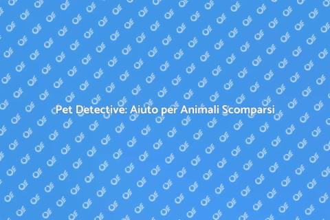 Ricerca Specializzata per Animali