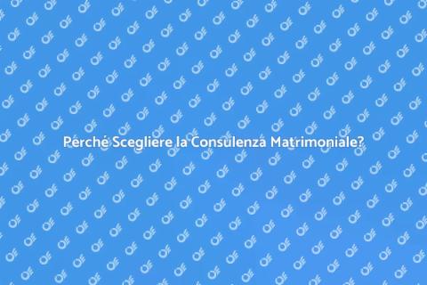 Consulenza Matrimoniale Preventiva