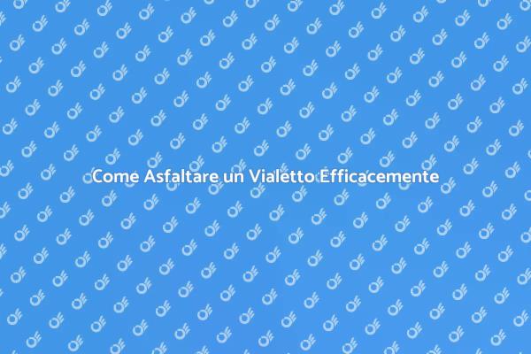 Ristrutturare il Vialetto: Ecco Come Fare