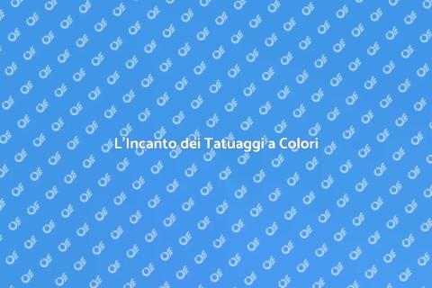 Tatuaggi a Colori: Arte e Storia