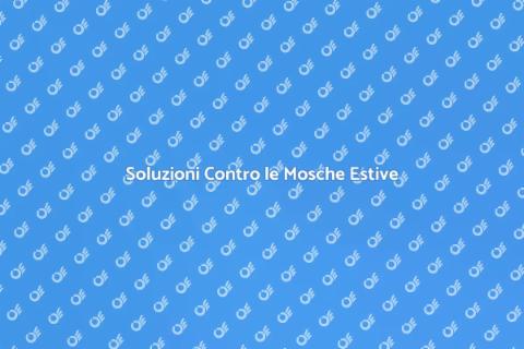 Rimuovere le Mosche in Estate