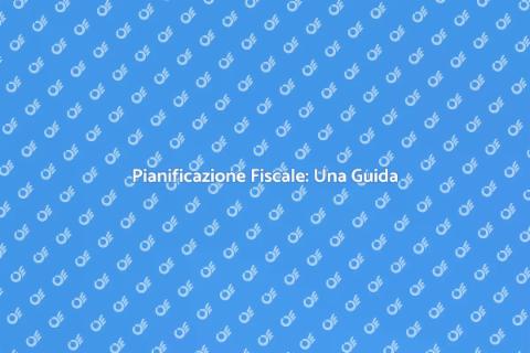 Consulenza Pianificazione Fiscale