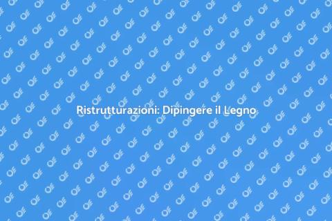 Dipingere Legno: Trasforma il Tuo Spazio