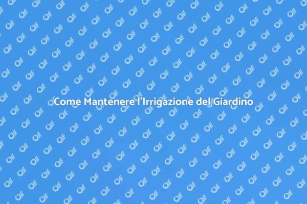 Irrigazione Efficiente: Consigli Utili