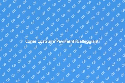 Pavimenti Galleggianti: Guida Completa