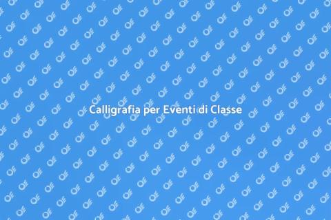 Assumere un Calligrafo per Eventi