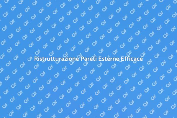 Trasforma le Pareti Esterne della Casa