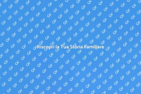 Scopri le Tue Radici Genealogiche