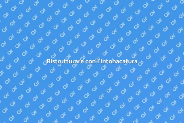 Trasforma la tua Casa con l'Intonacatura