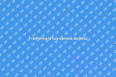 Rinnova il design della tua camera