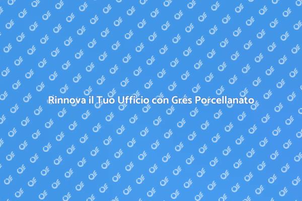 Rinnova il Pavimento del Tuo Ufficio