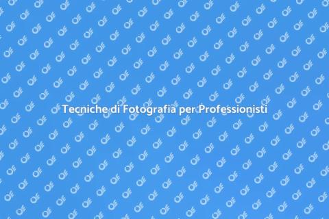 Fotografia Avanzata per Uso Commerciale