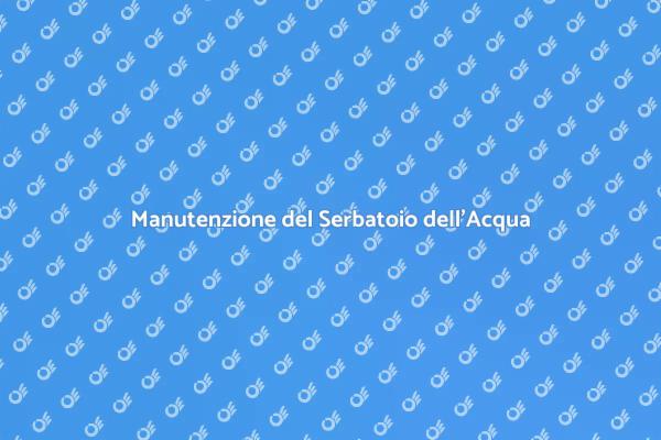 Perché Pulire il Serbatoio dell'Acqua?