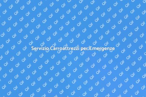 Carroattrezzi per Riparazioni Stradali