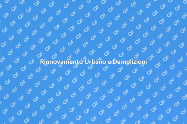 Opportunità di Rinnovamento Urbano