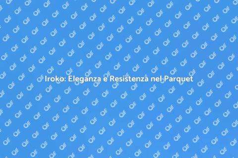 Parquet Prefinito in Iroko di Classe