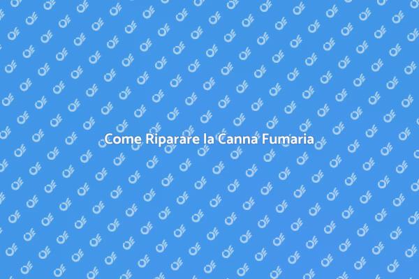 Riparazione Canna Fumaria: Ecco Come