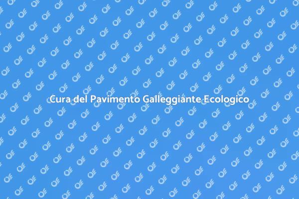 Manutenzione Pavimento PVC Ecologico