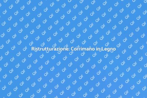 Corrimano in Legno Design: Eleganza
