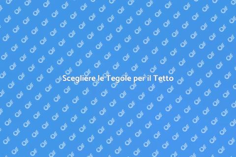 Tegole sul Tetto: Investimento Strategico