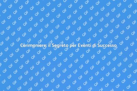 Ingaggiare un Cerimoniere per Evento
