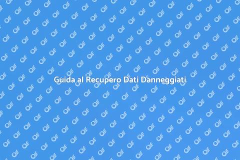 Recuperare Dati da Un'Unità Danneggiata
