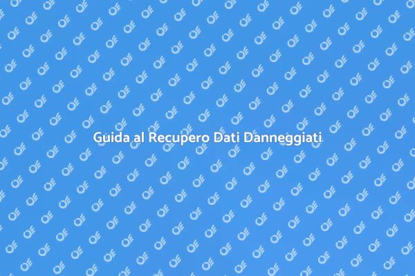 Come Recuperare Dati Da Un'Unità Danneggiata