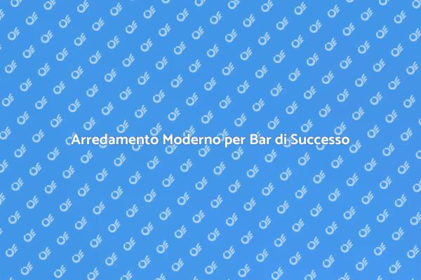 Come Creare un Bar Moderno Efficace