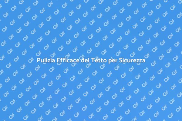 Come Mantenere il Tetto in Ottime Condizioni