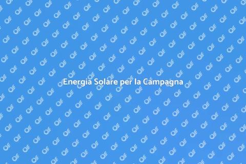 Impianto Solare Fotovoltaico in Campagna