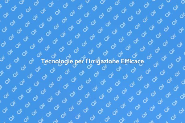 Innovazione per il Giardinaggio Sostenibile
