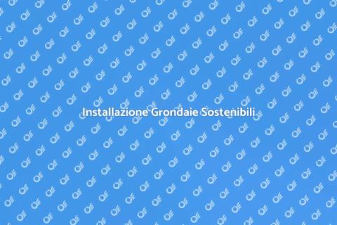 Grondaie e Raccolta Acque Piovane
