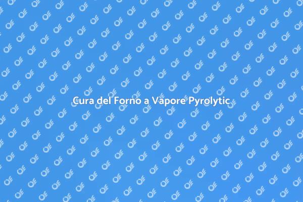 Manutenzione Efficace del Forno a Vapore