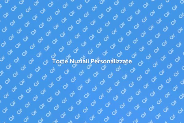 Torte Nuziali: Un'Opera d'Arte