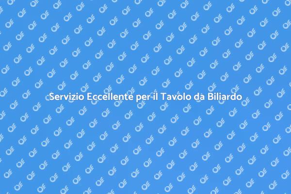 Mantenere il Tavolo da Biliardo in Forma