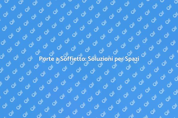 Ottimizza gli Spazi con le Porte a Soffietto