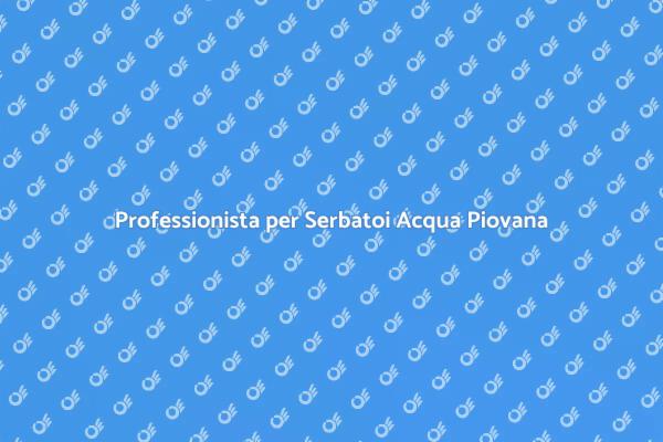Risparmio Idrico con Serbatoi per Acqua