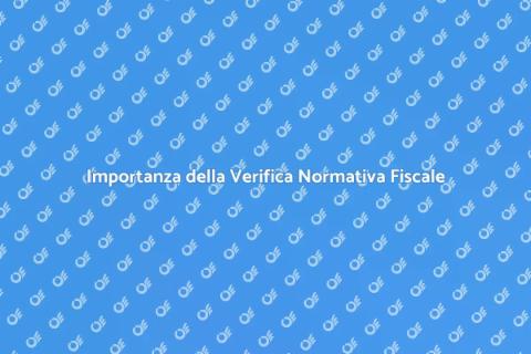 Verifica Conformità Normativa Contabile