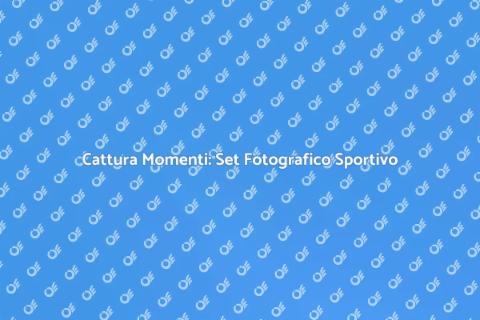 Set Fotografico per Eventi Sportivi